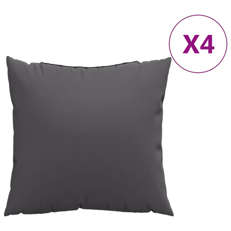 Vidaxx Sofa Puder 4 PCS 40x40 cm Stof Anthracite