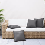 Vidaxx Sofa Puder 4 PCS 40x40 cm Stof Anthracite