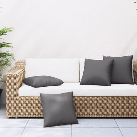 Vidaxx Sofa Puder 4 PCS 40x40 cm Stof Anthracite