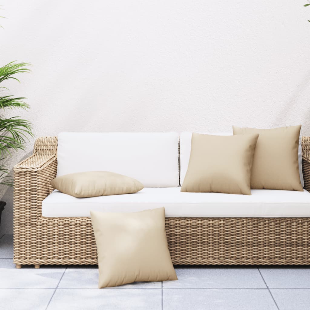 Vidaxx Sofa Puder 4 stk 40x40 cm stof beige