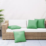 VidaXL sofahynder 4 stk 40x40 cm stof grøn