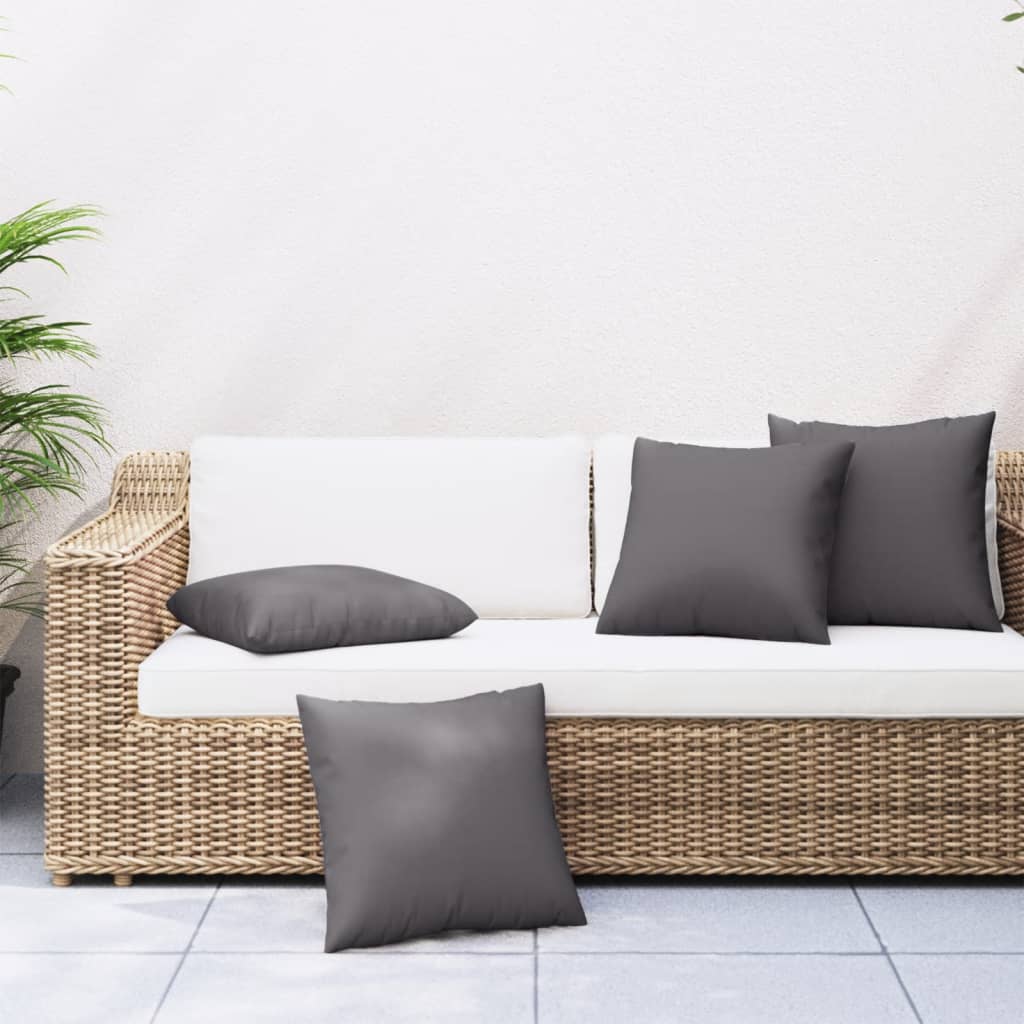 Vidaxx Sofa Puder 4 PCS 50x50 cm stof Anthracite