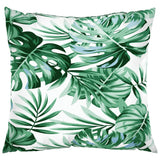 Vidaxl Sofa Puder 4 stk. Bladmønster 50x50 cm stof