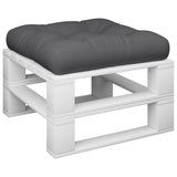 VIDAXX PALLET PUSHION 50x50x12 cm stof Anthracite