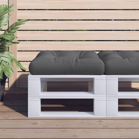 VIDAXX PALLET PUSHION 50x50x12 cm stof Anthracite