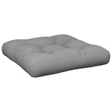 Vidaxl Palle Pushion 50x50x12 cm stof grå