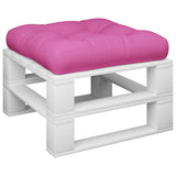 Vidaxl Pallet Pushion 50x50x12 cm stofrosa