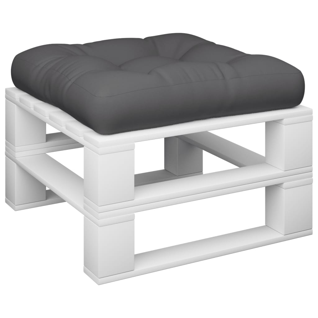 VIDAXX PALLET PUSHION 60x60x12 cm stof Anthracite