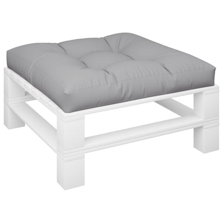 Tmf tormino opfyldelse pallepude 70x70x12 cm stof grå