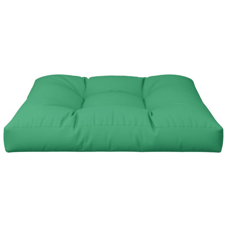 Vidaxl Pallet Pushion 70x70x12 cm stofgrøn