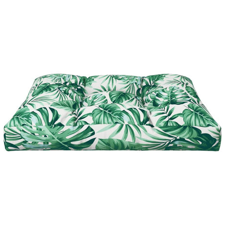 VidaXL pallepude bladmønster 70x70x12 cm