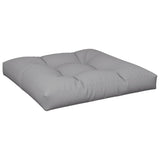 Vidaxl Palle Pushion 80x80x12 cm stof grå