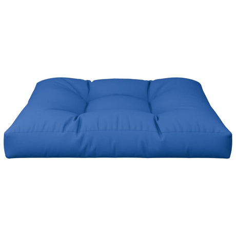 Vidaxl Pallet Pushion 80x80x12 cm Stof Royal Blue