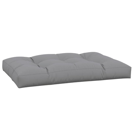 Vidaxl palletkussen 120x80x12 cm stof grijs