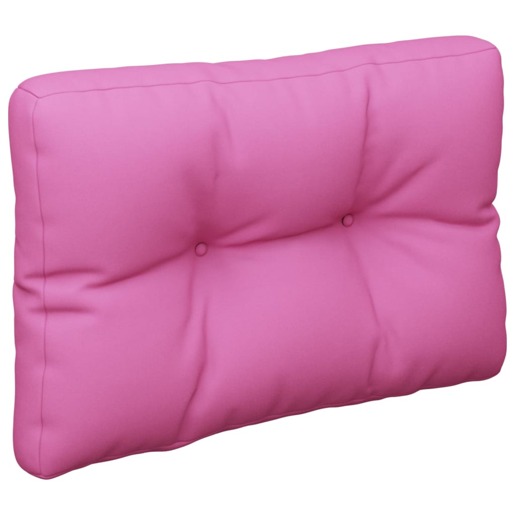 Vidaxl Pallet Pushion 50x40x12 cm stofrosa