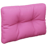 Vidaxl Pallet Pushion 50x40x12 cm stofrosa