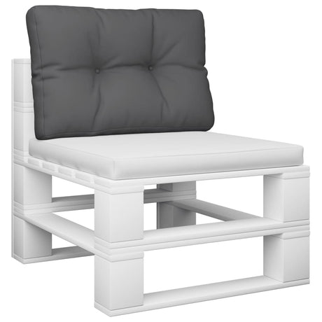 VIDAXX PALLET PUSHION 60x40x12 cm stof Anthracite