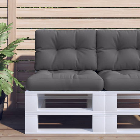 VIDAXX PALLET PUSHION 60x40x12 cm stof Anthracite