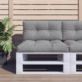 Tmf tormino opfyldelse pallepude 70x40x12 cm stof grå