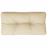 Vidaxl palletkussen 70x40x12 cm stof beige
