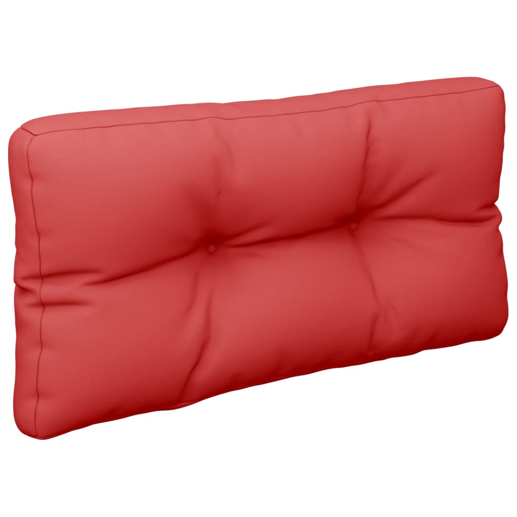 Vidaxl Palle Pushion 70x40x12 cm stof rød