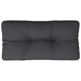 Vidaxl Palletpude 70x40x12 cm stof sort