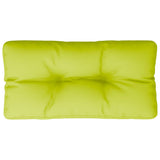 Vidaxl Palletpude 70x40x12 cm stof lysegrøn