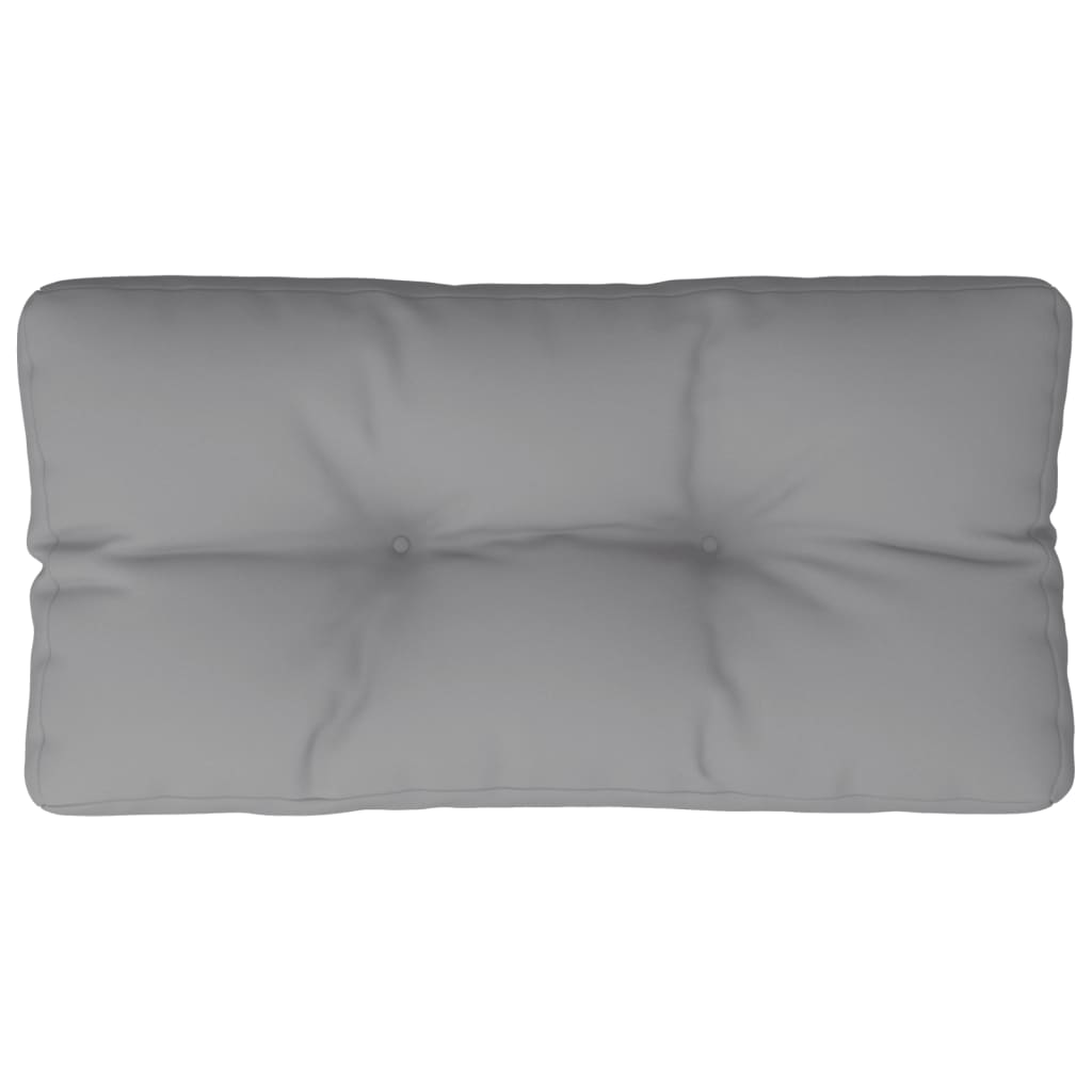 Vidaxx pallepude 80x40x12 cm stof grå