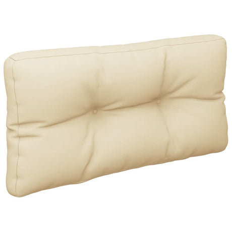 Vidaxl palletkussen 80x40x12 cm stof beige