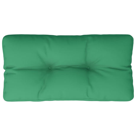 VidaXL pallepude 80x40x12 cm stof grøn