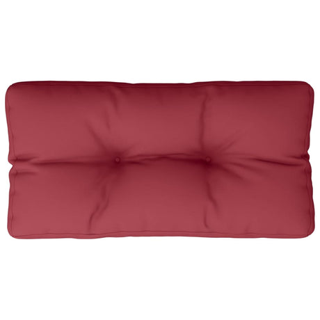 Vidaxx sofapude 80x40x12 cm stof vinrød