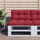 Vidaxx sofapude 80x40x12 cm stof vinrød