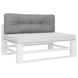 VIDAXX PALLET PUSHION 120x40x12 cm stof grå