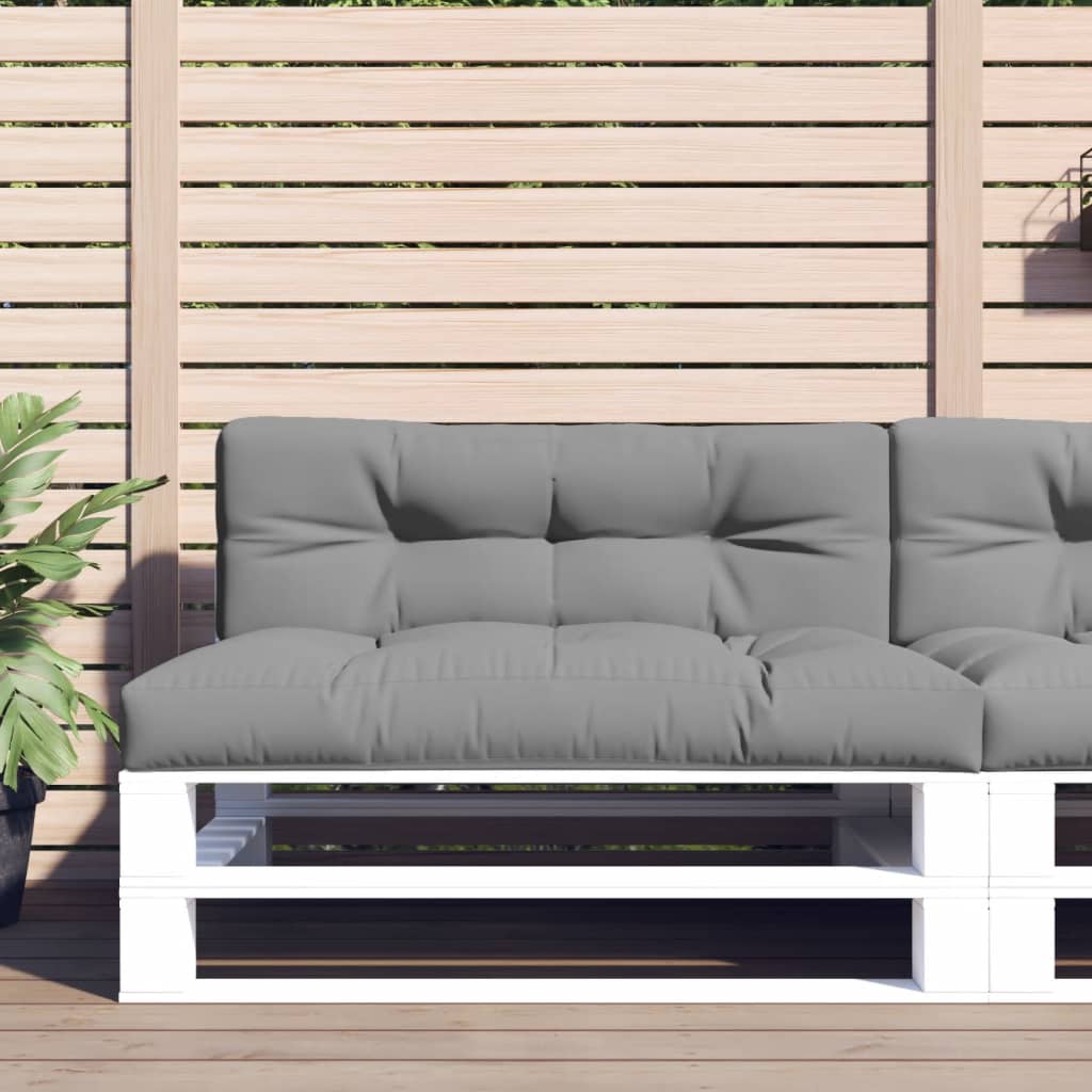 VIDAXX PALLET PUSHION 120x40x12 cm stof grå