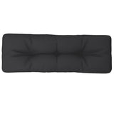 Vidaxl Palletpude 120x40x12 cm stof sort