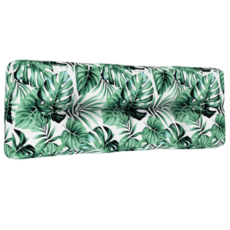 Vidaxl Palletpude 120x40x12 cm stofbladmønster