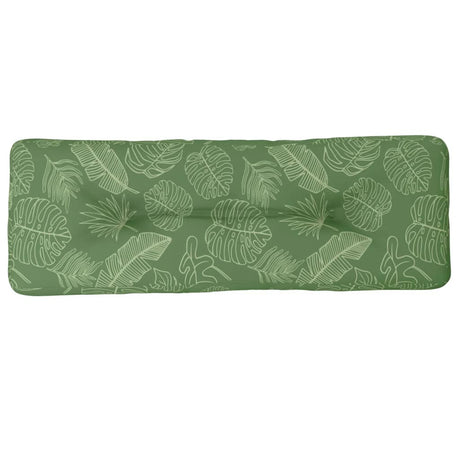 Vidaxl Palletpude 120x40x12 cm stofbladmønster