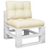 Vidaxl Palletpuder 2 pcs stofcreme farvet