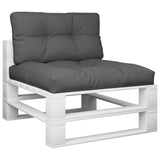 Vidaxl Pallet puder 2 stkstof Antracit