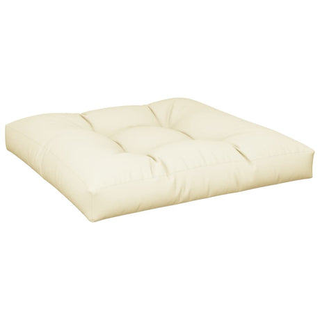 VidaXL pallehynder 2 stk stof cremefarvede