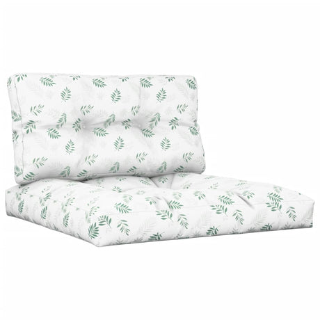Vidaxl Pallet puder 2 stk. Stofbladmønster
