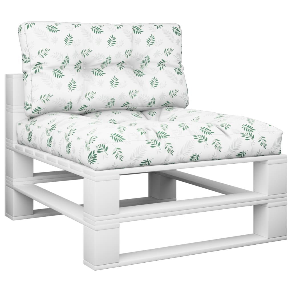 Vidaxl Pallet puder 2 stk. Stofbladmønster