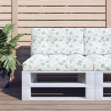 Vidaxl Pallet puder 2 stk. Stofbladmønster