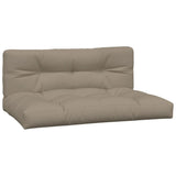 Vidaxl pallepuder 2 stkstof Taupe