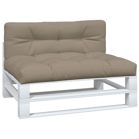 Vidaxl pallepuder 2 stkstof Taupe