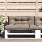 Vidaxl pallepuder 2 stkstof Taupe