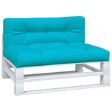 Vidaxl pallepuder 2 stk. Stof turkis