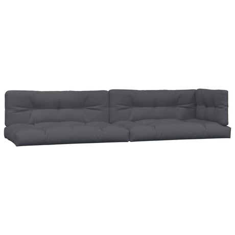 Vidaxl Palletpuder 5 stk. Stof antracit
