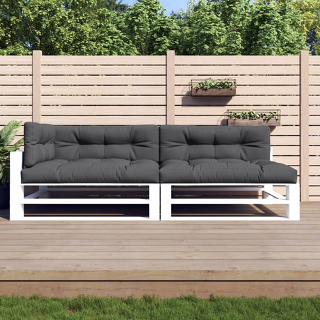 Vidaxl Palletpuder 5 stk. Stof antracit