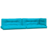 Vidaxl pallepuder 5 stk. Stof turkis